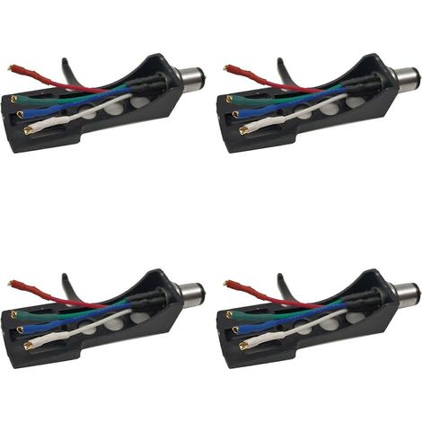 Support pour platine vinyle 4X, porte-cellule universel, support de cellule phono LP, fil de connexion pour stylet (1/5)