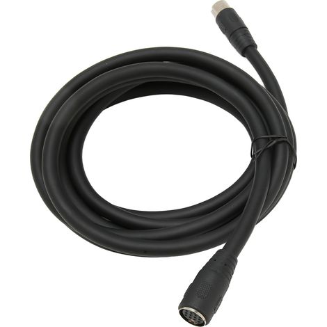 Câble DIN 13 broches mâle-femelle, câble de commande de signal électrique professionnel pour appareils de beauté, atomiseur de scène, mâle-femelle, 3 m / 9,8 pi (1/5)