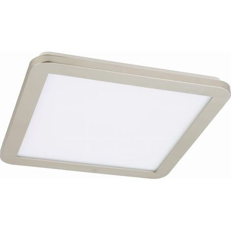 Plafoniera LED Candellux Nexit 30x30 18W dimmerabile argento (1/2)