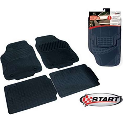 START Set Completo 4 pezzi Tappeti Fregene in pvc tappetini per auto Originale