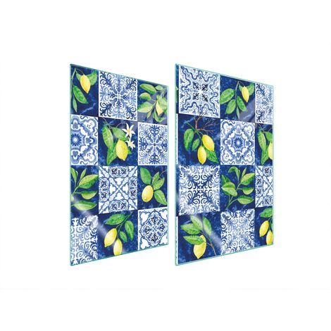 Plaque de protection en verre pour la cuisine, mosaïque 2x35x52 (1/5)