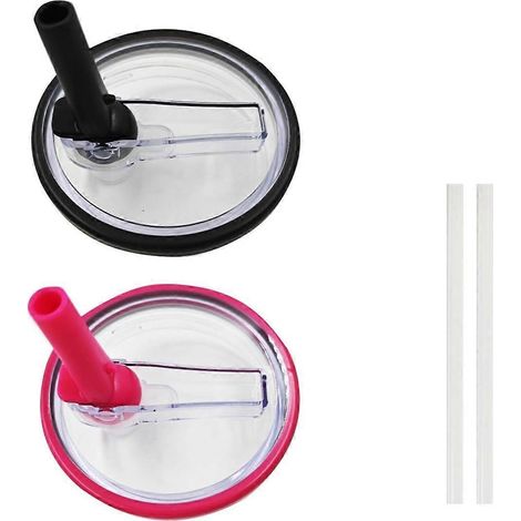Couvercle à paille rabattable de rechange pour gobelet isotherme de 1,2 L (40 oz) compatible avec HydroJug Traveler F