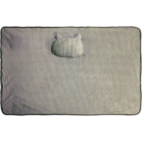 Couverture chauffante USB pour genoux (11572cm) Chauffe-pieds chauffant en flanelle Chauffe-corps Châle Couverture électrique. (gris) (1/5)