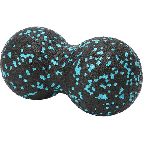 Balle de massage en forme de cacahuète pour soulager les douleurs musculaires. Balle de massage légère à double crosse pour la maison, les salons de massage et le bureau. (1/5)