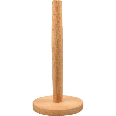 Porteserviettes en bambou pour cuisinesalle de bain Support de rouleau de papier essuietout sur pied Support de rouleau de pa
