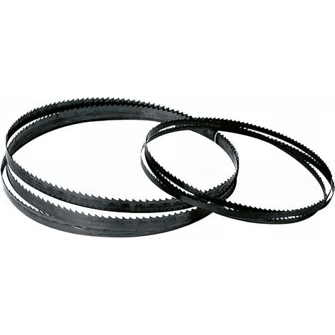Leman – Lame pour scie à ruban 2240 x 16 x 0,5 mm – Acier Flexback – Pour bois dur et PVC – Denture 4 TPI – Coupe nette sans éclat (1/2)