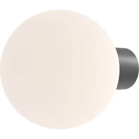 Maytoni Bold I Lampada da parete per esterni Globe nera IP54 1xE27 (1/3)