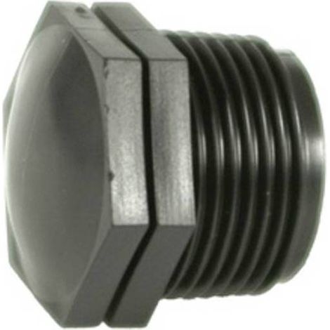 25 x RACCORDO POLIPROP TAPPO MASCHIO 1