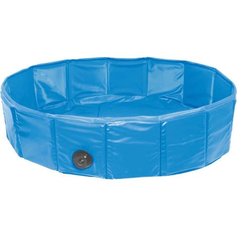 Piscina para perros. ø 80 x 20 cm. DOGGY SPLASH color azul. (1/2)