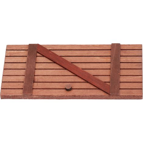 Ensemble de 5 portes féeriques pour maisons de poupées, en bois robuste, réplique détaillée, ambiance de Noël joyeuse, convient aux maisons de poupées aux échelles 1:12 et 1:6. (1/5)