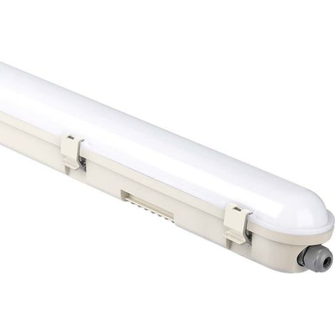 LED WATERPROOF FITTING SAMSUNG CHIP 120CM 60W 6500K 120 LM/W - Luce FREDDA (1/5)