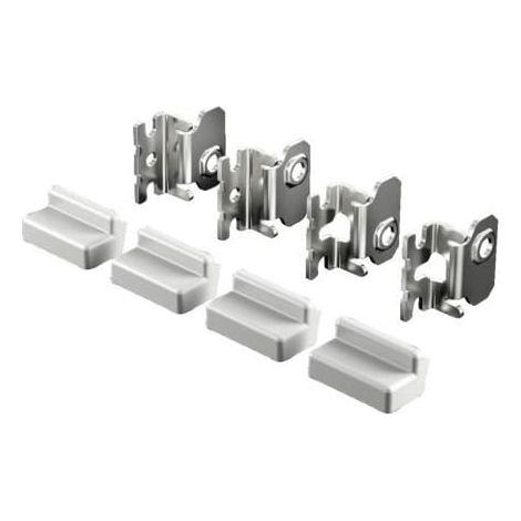 RITTAL 2433000 LOT DE 4 SUPPORTS MURAUX EN ACIER INOXYDABLE 10 MM 2433010