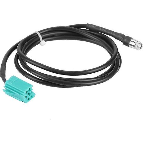 AUX-Eingangsadapterkabel, 3,5-mm-Klinkenstecker, Audiokabel, passend für Renault Clio Megane Kangoo Espace Twingo