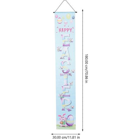 Osterdekorationen für die Veranda: Eier, Banner, Embleme zum Aufhängen an der Tür, Fahnen, dekorative Spruchpaare (1/3)