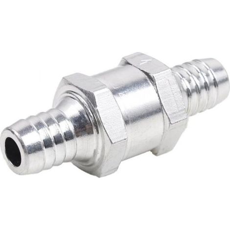Set de 4 Clapet Anti-retour Gasoil 6/8/10/12mm, Valve à Carburant en Alliage d'aluminium avec Flèche pour pour Essence Diesel Voitu (1/4)