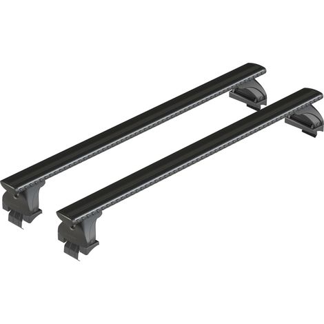 Silenzio Black, set completo barre portatutto in alluminio - L - Evos LP - C058