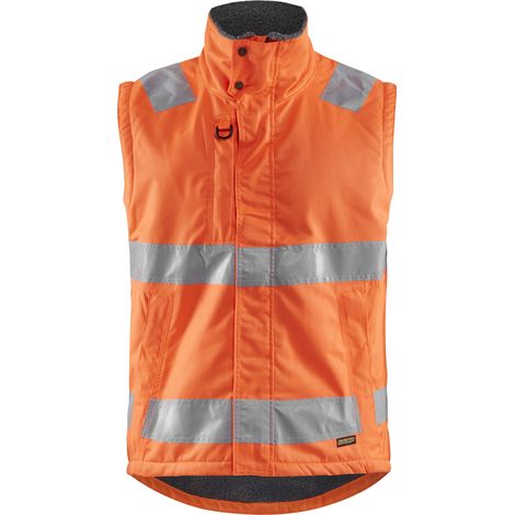 Gilet de travail sans manches haute visbilité hydrofuge 3870 Orange fluo XXL (1/5)