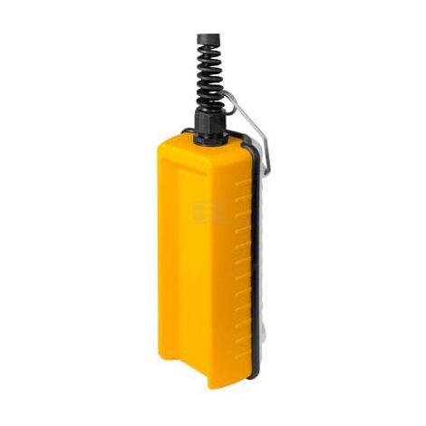Pulsantiera pensile senza fori gialla NEW-ELFIN BOUTON 080R200G