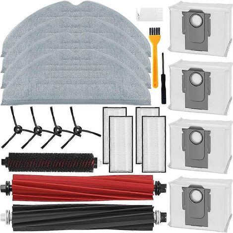 Für S8 Pro Ultra Ersatzteile DuoRoller Bürste Reinigungsbürste Staubbeutel Filter Tücher Seitenbürste (1/5)