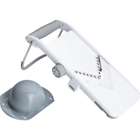 Kelomat Cortafiambres en V Supercortafiambres de cocina de plástico con cuchillas de alta calidad