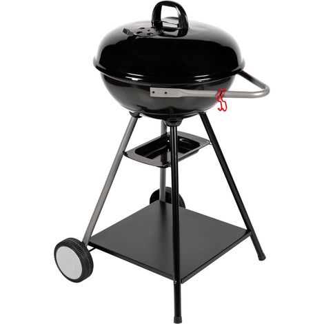 BARBECUE BRIGHTON CUVE ACIER EMAILLE DIAM 46CM (1/5)