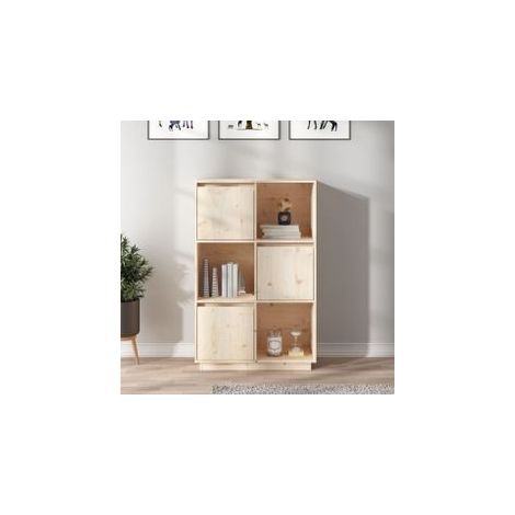 Buffet 74x35x117 Bois massif de pin (1/5)