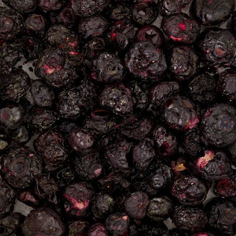 Powerki Vitapol - Mirtillo liofilizzato - per tutti i pappagalli, roditori, conigli e uccelli esotici 20 g (1/4)