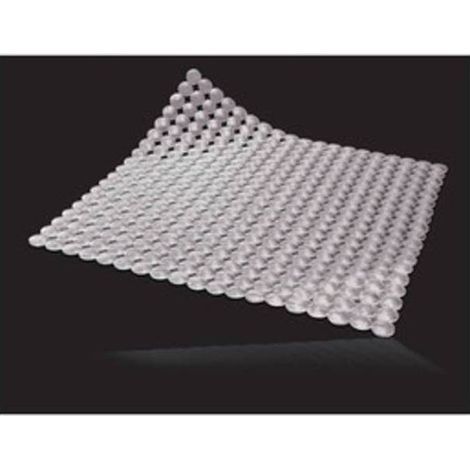 6 x TAPPETO DOCCIA ROND 52X52 CM CRYSTAL