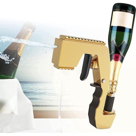 Champagnerpistole, Bierzerstäuber, Champagnerkorkenzieher für Partys [NX] (1/5)
