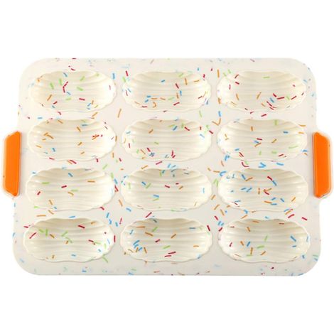 MINKUROW Mini Teglia Per Mini Baguette, Stampo Per Pane, Teglia Antiaderente Forata Per Cuocere 12 Baguette, Grissino Francese Per Feste In Famiglia (1/5)