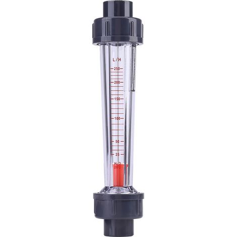 Débitmètre d'eau instantané à tube plastique 25-250 L/h (1/5)
