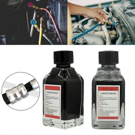 Colle pour tuyaux de climatisation automobile, mastic d'étanchéité rapide, forte adhérence, non toxique (1/4)