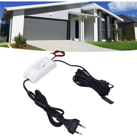 Application de contrôle de porte de garage intelligente Wi-Fi avec graffiti pour commande vocale Alexa à distance, module d'ouverture et de fermeture de porte de garage programmable, norme européenne (1/5)
