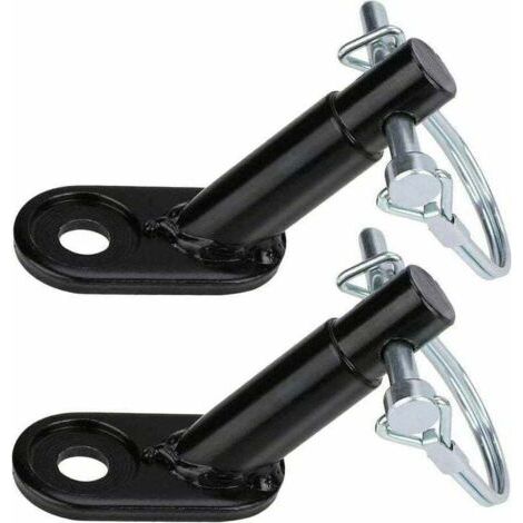 BUNTHAUS PA pezzi gancio per rimorchio bici, gancio per rimorchio bici con adattatore, gancio di traino per rimorchio bici, per rimorchio bici per bambini, rimorchio per cani, testa di traino (1/4)