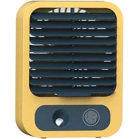 Tragbarer Sprühventilator, leise und erfrischend, mit 3 einstellbaren Geschwindigkeitsstufen und USB-Aufladung (1/5)