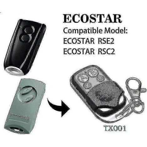 Newest Small Remote Control Replace Ecostar Rsc2 433 Hormann Rse2 433mhz Motor Liftronic five hundred 700 800  Wireless (1/5)