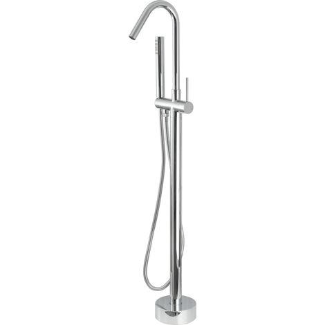 Grifo de bañera exenta cromado redondo agua fría Sella de Valaz (1/3)