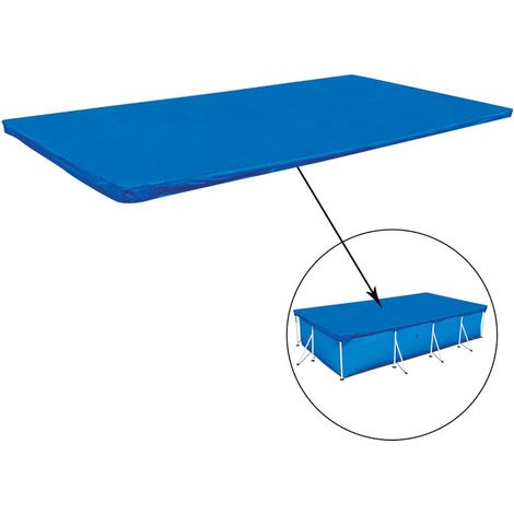 Bâche De Piscine Hors Sol - Tissu Tissé Résistant Aux Uv Et Imperméable - Protection Contre Poussière Et Feuilles - Pour Usage Extérieur (1/5)