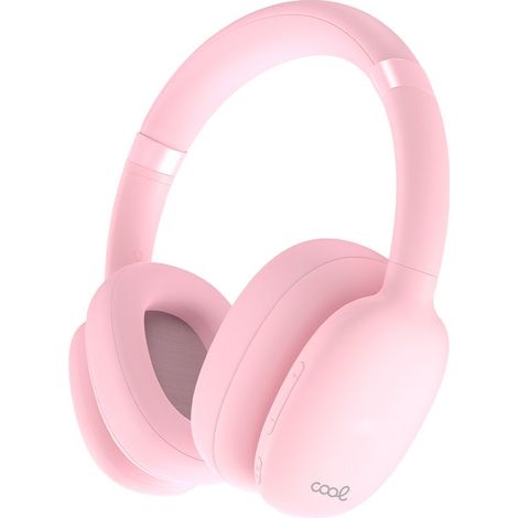 AURICULARES CASCOS STEREO COOL ROLLER PINK