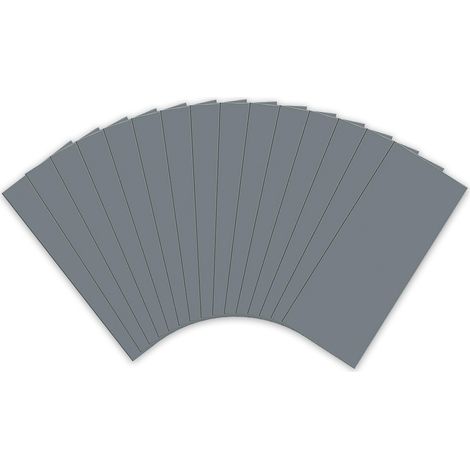 Papier de Verre, 2500 Grain Papier Abrasif Eau/Sec 9 X 3,6 Inch Pour Polir Le Métal, Le Bois, Les Voitures (1/5)