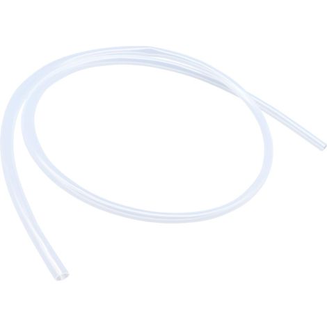 Tubes en silicone 3 mm de diamètre intérieur x 6 mm de diamètre extérieur (1 mètre), tuyau flexible en silicone transparent pour transfert de pompe à air/eau, brassage
