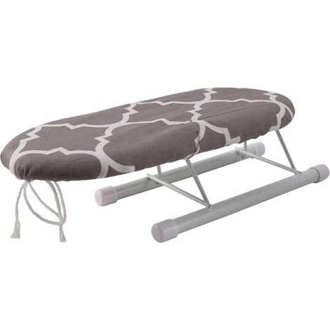 pièce de tissu et un tube en acier comme illustré sur la photo, style E : Porte-manchon de repassage mini en maille classique, accessoire pour table à repasser.