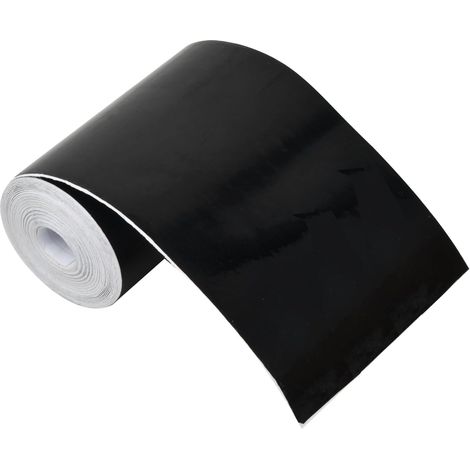 Car Covering, Glossy Black Vinyl, Self-Adhesive Vinyl Film, Paint Protection Film for Car/Bike/Motorcycle (10 cm x 23 m) (1/5)