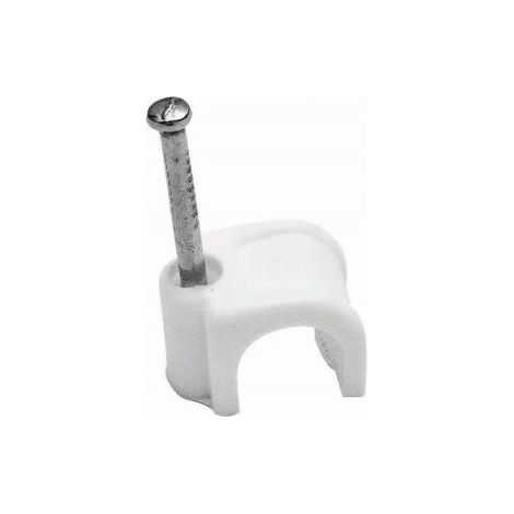 Polmark runder Kabelhalter, Durchmesser 6 mm, 25 Stück. (1/2)