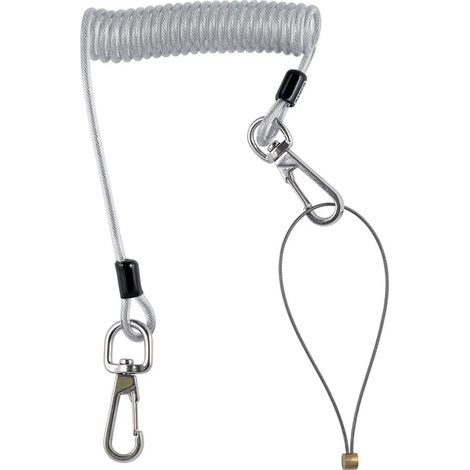 Equipaggiamento anticaduta Bahco spiral lanyard carico max 25 kg