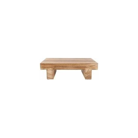 Marchepied de chevet en bois pour repose-pieds mobile polyvalent intérieur extérieur pour salon à la maison (1/5)