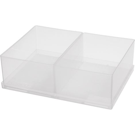raaco 80 2xBA6-1 Sortimentskoffer-Einsatz (B x H x T) 220 x 69 x 160 mm Inhalt 1 St.
