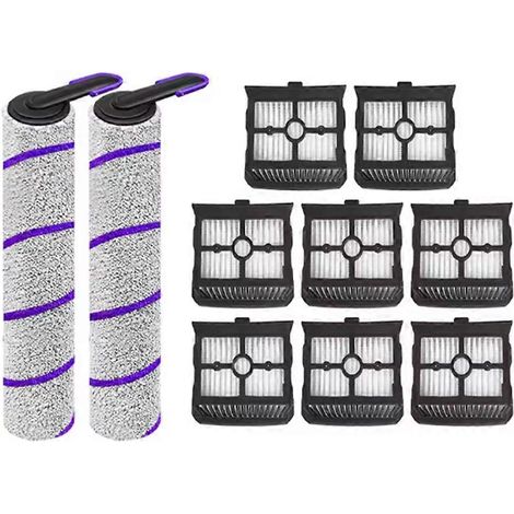 Pièces de rechange pour aspirateur Narwal S20 Pro / Rowenta X-Clean 10 : brosse rotative et filtre HEPA. (1/5)
