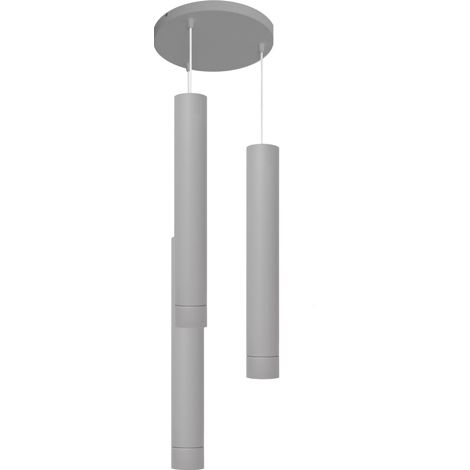 Helam TUBA Suspension Cluster Gris 30cm