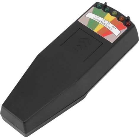Détecteur de radiations nucléaires, compteur Geiger, testeur de radioactivité domestique avec alarme, noir (1/5)